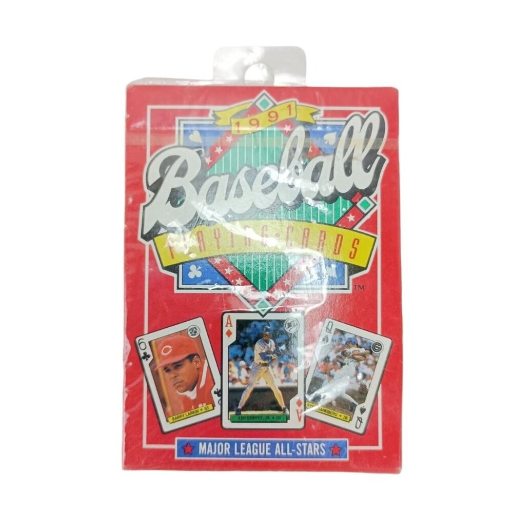 1991 Baseball Deck Of  Of Playing Cards Major League All-Stars  Vintage